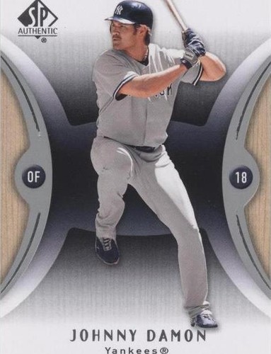 2007 SP Authentic - Johnny Damon #82