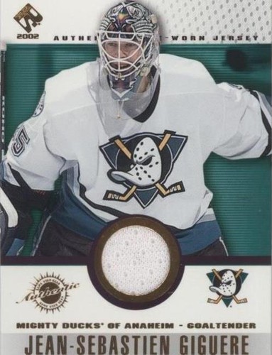 2001-02 Pacific Private Stock - Jean-Sebastien Giguere #1