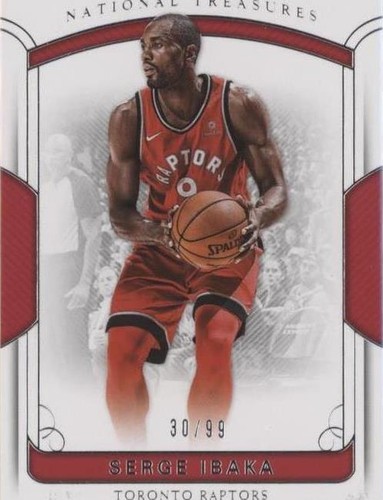 2017-18 Panini National Treasures - Serge Ibaka #72