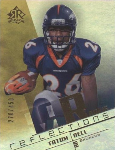 2004 Upper Deck Reflections Tatum Bell #160