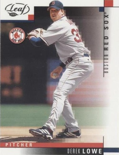2003 Leaf - Derek Lowe #19
