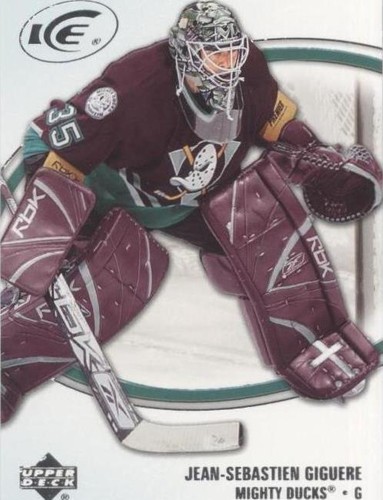 2005-06 Upper Deck Ice - Jean-Sebastien Giguere #3