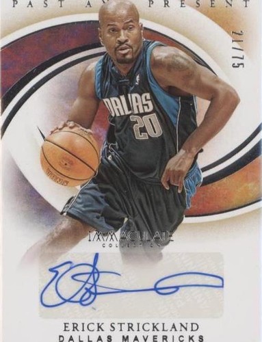 2019-20 Panini Immaculate Collection - Erick Strickland #PP-ESK