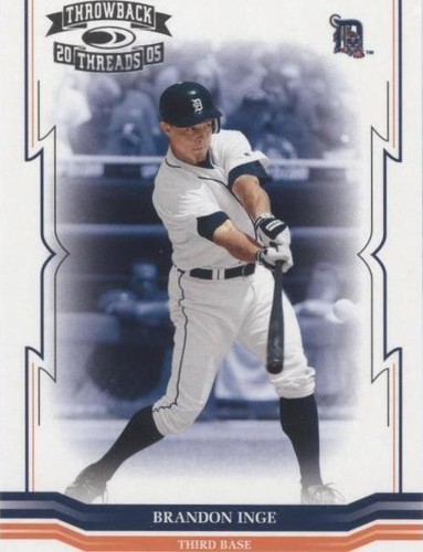 2005 Donruss Throwback Threads - Brandon Inge #214