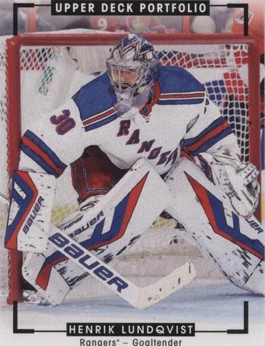 2015-16 Upper Deck Portfolio - Henrik Lundqvist #276