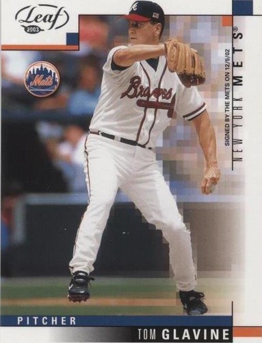 2003 Leaf - Tom Glavine #138