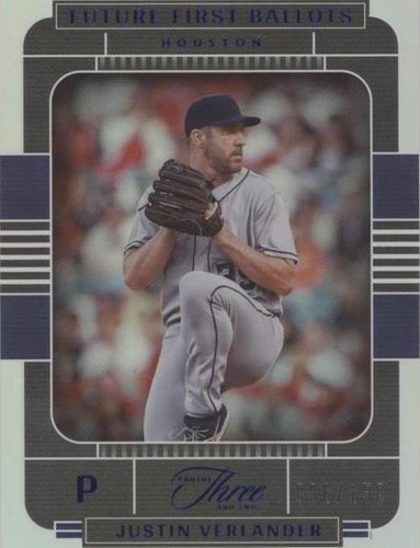 2022 Panini Three and Two - Justin Verlander #FFB-1