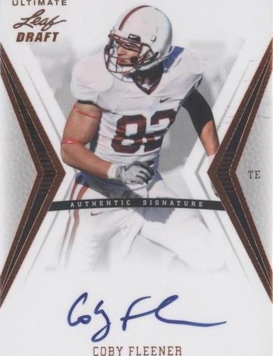 2012 Ultimate Leaf Draft Coby Fleener #CF1