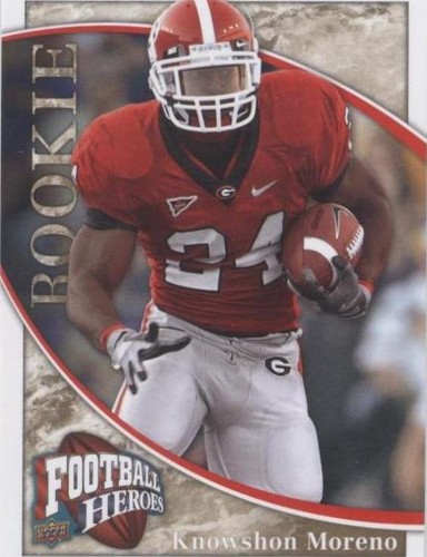 2009 Upper Deck Football Heroes Knowshon Moreno #113