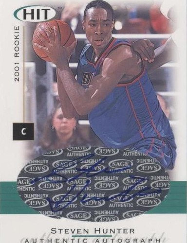 2001-02 SAGE Hit - Steven Hunter #A15