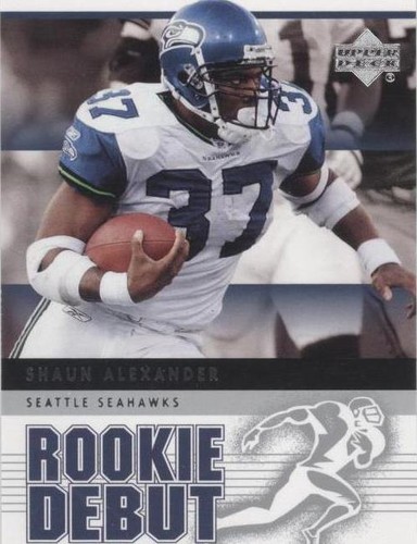 2005 Upper Deck Rookie Debut Shaun Alexander #87