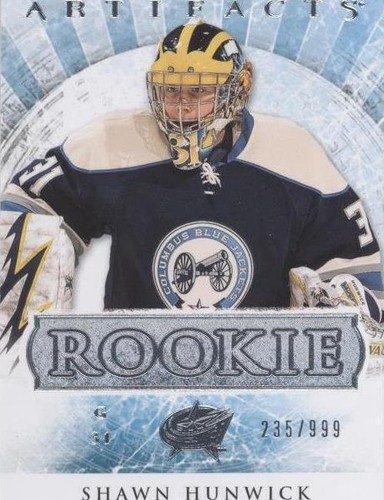 2012-13 Upper Deck Artifacts - Shawn Hunwick #166