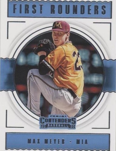 2020 Panini Contenders - Max Meyer #FR-11
