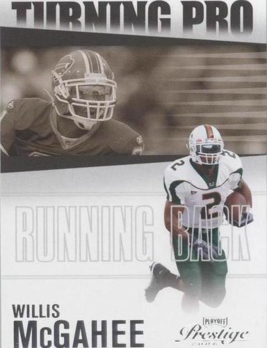 2006 Playoff Prestige Willis McGahee #TP-9