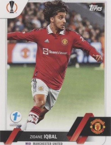 2022-23 Topps UEFA Club Competitions 1st Edition Zidane Iqbal #80