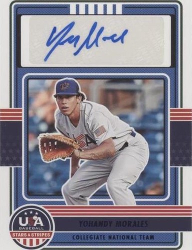 2023 Panini USA Baseball Stars & Stripes - Yohandy Morales #CNTS-YM