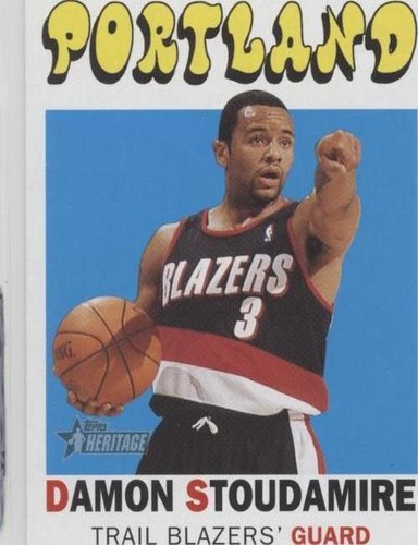 2000-01 Topps Heritage - Damon Stoudamire #80