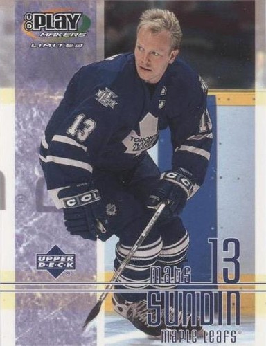 2001-02 Upper Deck Play Makers Limited - Mats Sundin #93