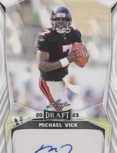 2023 Leaf Draft Michael Vick #BA-MV1