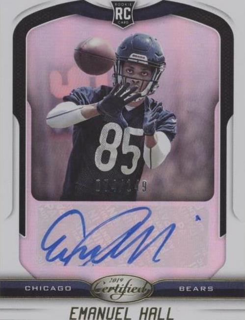 2019 Panini Certified Emanuel Hall #132