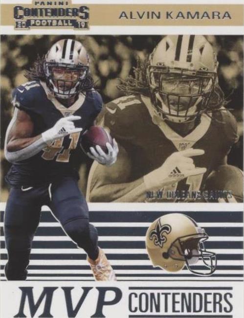 2019 Panini Contenders Alvin Kamara #MVP-AK
