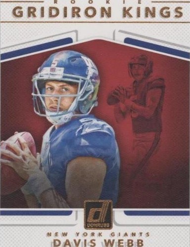 2017 Panini Donruss Davis Webb #5