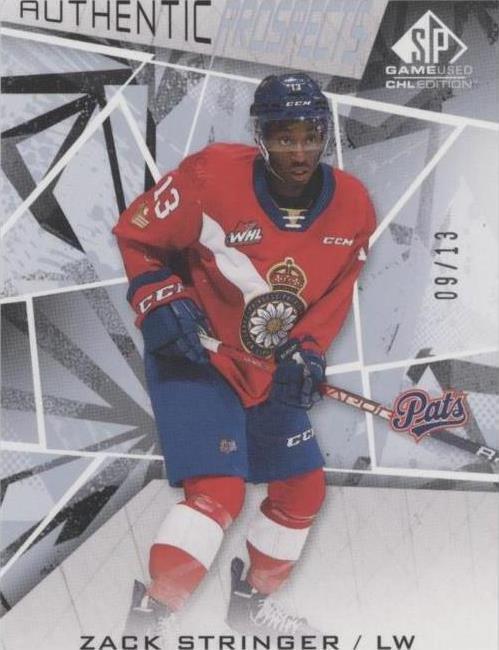 2021-22 Upper Deck SP Game Used CHL Edition - Zack Stringer #37