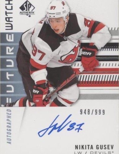 2019-20 SP Authentic - Nikita Gusev #214