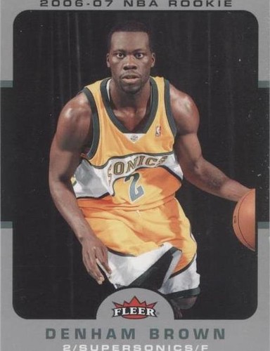 2006-07 Fleer - Denham Brown #238