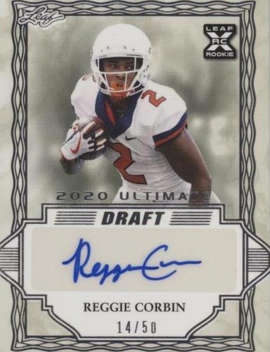 2020 Leaf Ultimate Draft Reggie Corbin #BA-RC1