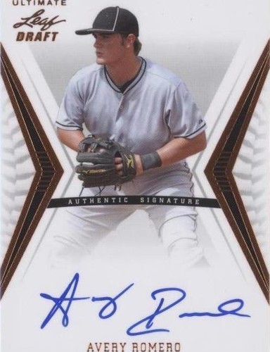 2012 Leaf Ultimate Draft - Avery Romero #BA-AR2
