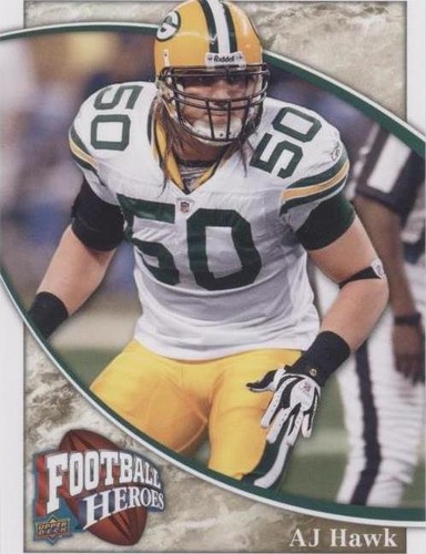2009 Upper Deck Football Heroes A.J. Hawk #47