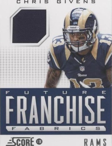 2013 Score Chris Givens #FR-CG