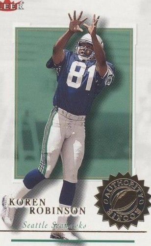 2001 Fleer Authority Koren Robinson #105