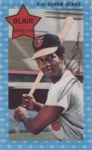 1971 Kellogg's 3-D Super Stars - Paul Blair #35