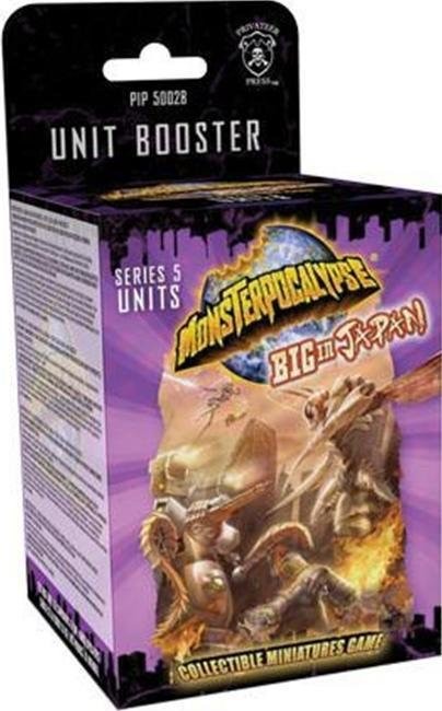 Monsterpocalypse Series 5 Big In Japan : Unit Booster Case 12 Packs