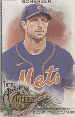 2022 Topps Allen & Ginter - Max Scherzer #132