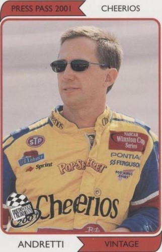 2001 Press Pass - John Andretti #VN 21