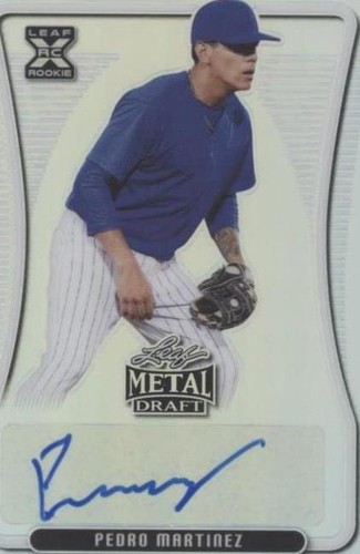 2020 Leaf Metal Draft - Pedro Martinez #BA-PM1
