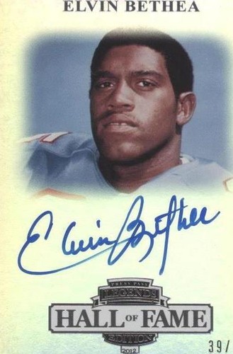 2012 Press Pass Legends Hall of Fame Edition Elvin Bethea #LG-EB