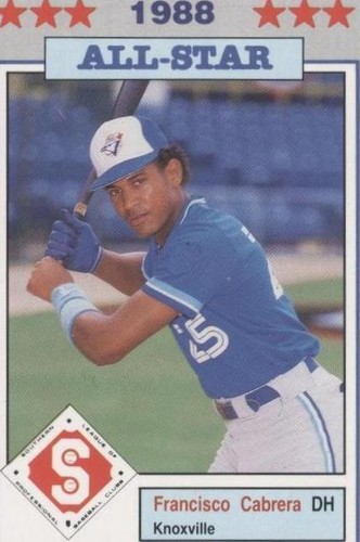 1988 Southern League All-Stars - Francisco Cabrera #22