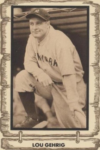 1980 Cramer Baseball Legends Series 1 - Lou Gehrig #13