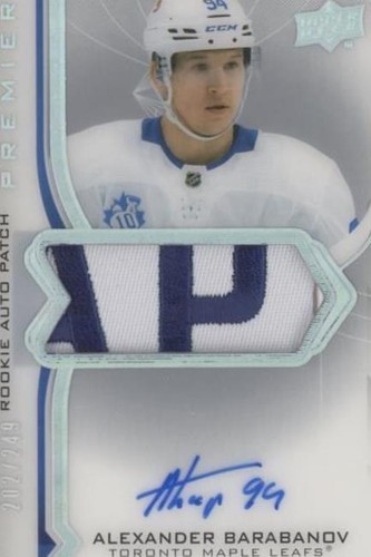 2020-21 Upper Deck Premier - Alexander Barabanov #AR-BA