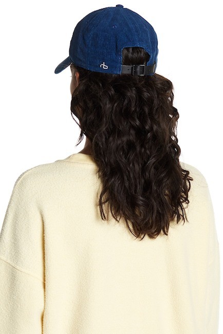 NWT $125 Rag & Bone Marilyn Baseball Cap NAVY CORD