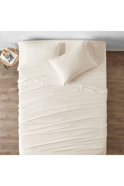 IENJOY HOME Spun Ivory White KING Роскошный комплект постельного белья из 4 предметов из бамбука NORDSTROM