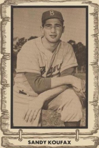 1980 Cramer Baseball Legends Series 1 - Sandy Koufax #10