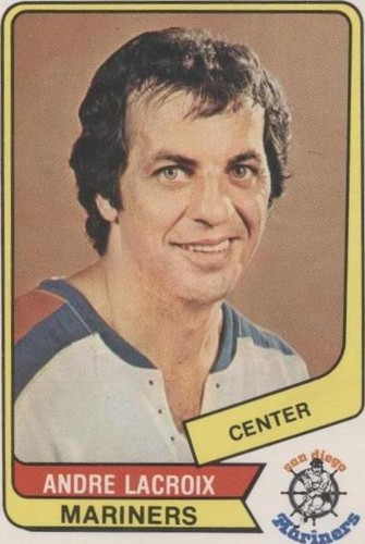 1976-77 O-Pee-Chee WHA - Andre Lacroix #80