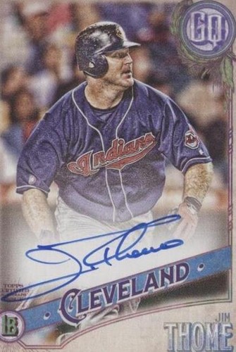 2018 Topps Gypsy Queen - Jim Thome #GQA-JT