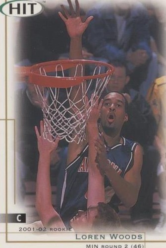 2001-02 SAGE Hit - Loren Woods #6