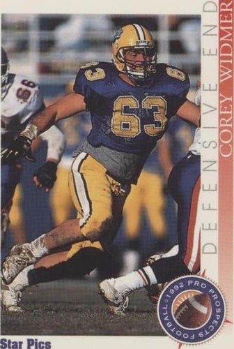 1992 Star Pics Corey Widmer #16